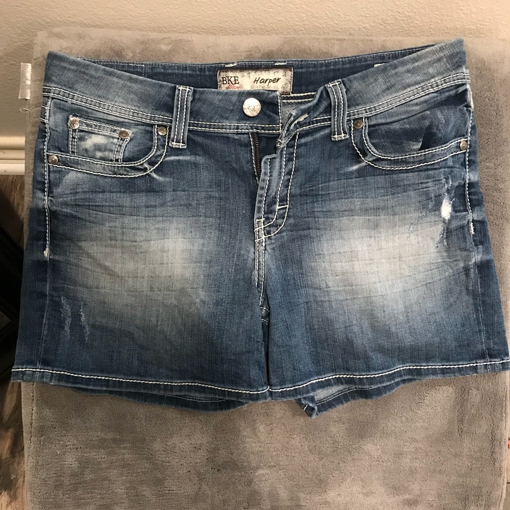 BKE denim shorts